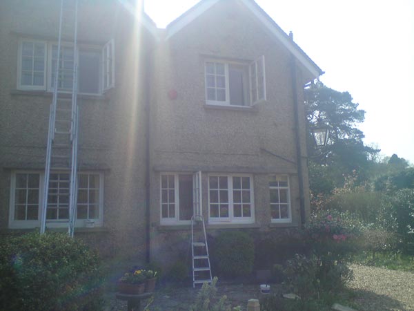 Home Refurbishment Newly Painted Fascias and Soffits - Frampton and Sons Bournemouth